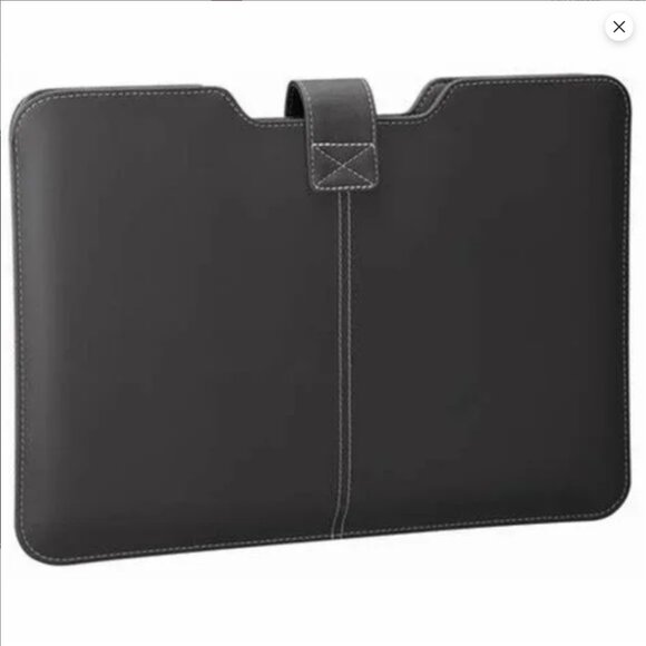 Targus Black Twill Laptop Sleeve For 15" MacBook Pro and Ultrabook NWT - Picture 12 of 13